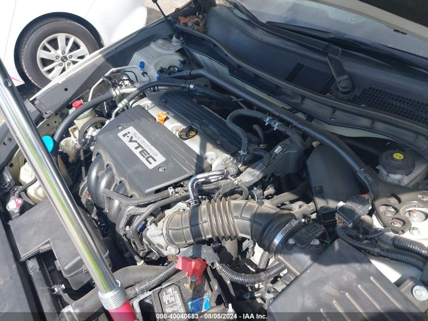 2012 Honda Crosstour 2.4 Ex-L VIN: 5J6TF3H57CL004010 Lot: 40040683