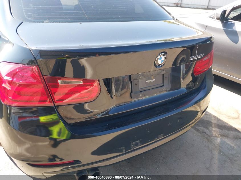 2012 BMW 328I VIN: WBA3A5C51CF347270 Lot: 40040690