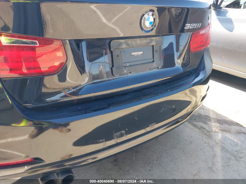 2012 BMW 328I VIN: WBA3A5C51CF347270 Lot: 40040690