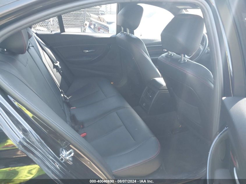 2012 BMW 328I VIN: WBA3A5C51CF347270 Lot: 40040690