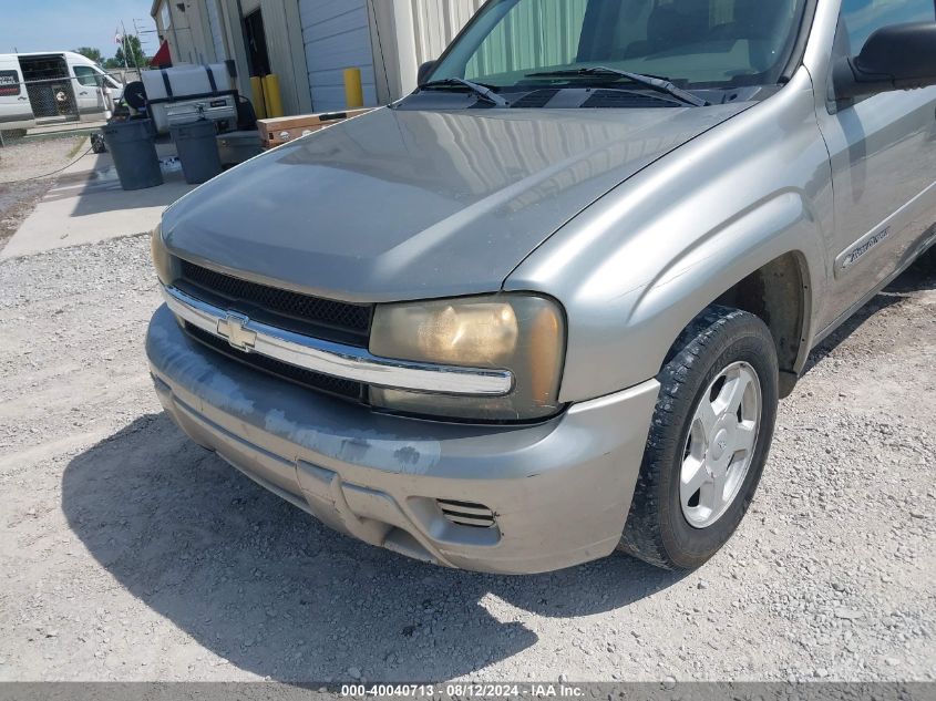 2002 Chevrolet Trailblazer Ls VIN: 1GNDS13S222524828 Lot: 40040713