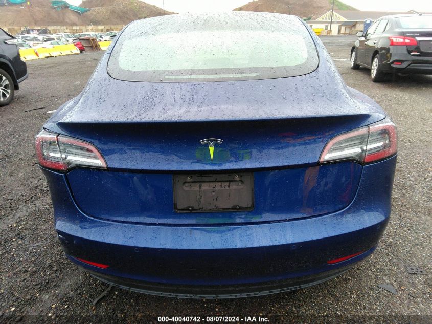 2019 Tesla Model 3 Long Range/Mid Range/Standard Range/Standard Range Plus VIN: 5YJ3E1EA8KF299439 Lot: 40040742