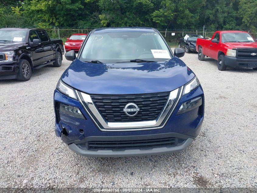 2022 Nissan Rogue S Intelligent Awd VIN: 5N1BT3AB0NC717162 Lot: 40040755