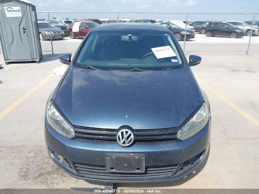 2011 Volkswagen Golf 2.5L 4-Door VIN: WVWDA7AJ0BW072797 Lot: 40040778