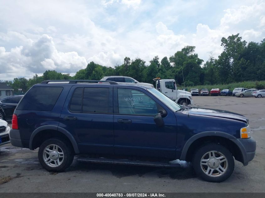 2003 Ford Explorer Xls VIN: 1FMZU62KX3UC39447 Lot: 40040783