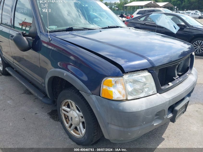 2003 Ford Explorer Xls VIN: 1FMZU62KX3UC39447 Lot: 40040783