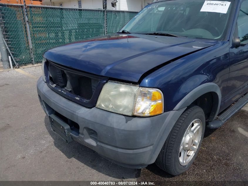 2003 Ford Explorer Xls VIN: 1FMZU62KX3UC39447 Lot: 40040783