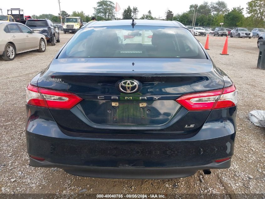 2019 Toyota Camry Le VIN: 4T1B11HK4KU832093 Lot: 40040785