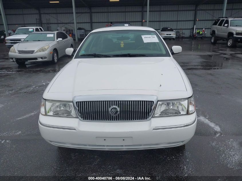 2004 Mercury Grand Marquis Gs VIN: 2MEFM74W04X647140 Lot: 40040786