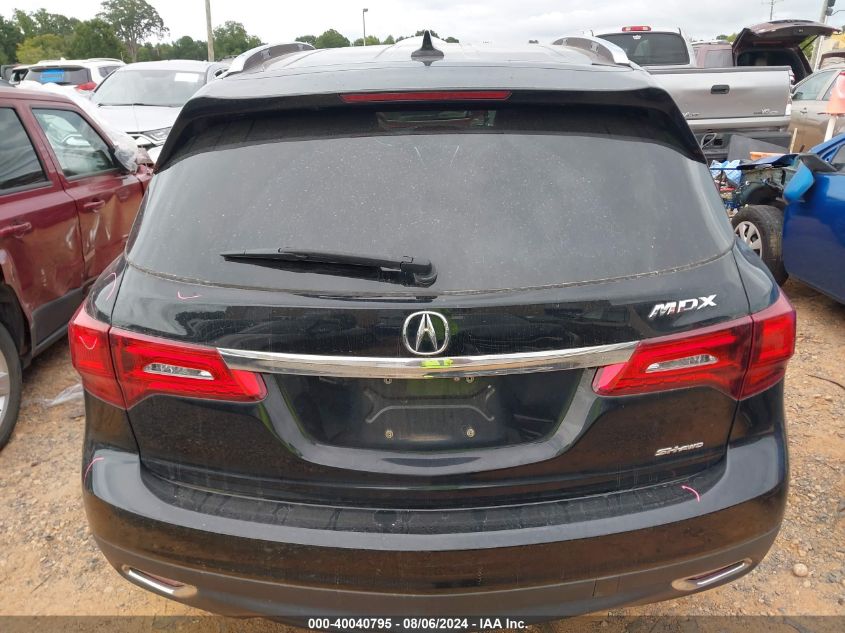 2014 Acura Mdx Technology Package VIN: 5FRYD4H49EB003461 Lot: 40040795