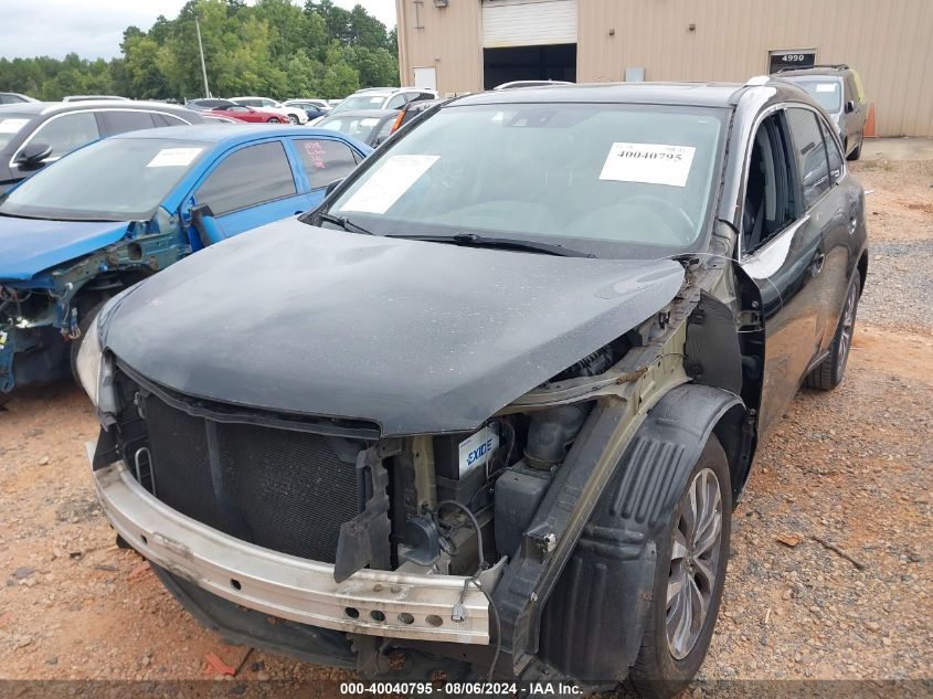 2014 Acura Mdx Technology Package VIN: 5FRYD4H49EB003461 Lot: 40040795