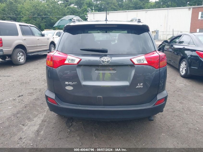 2014 Toyota Rav4 Le VIN: JTMBFREV3ED072813 Lot: 40040796