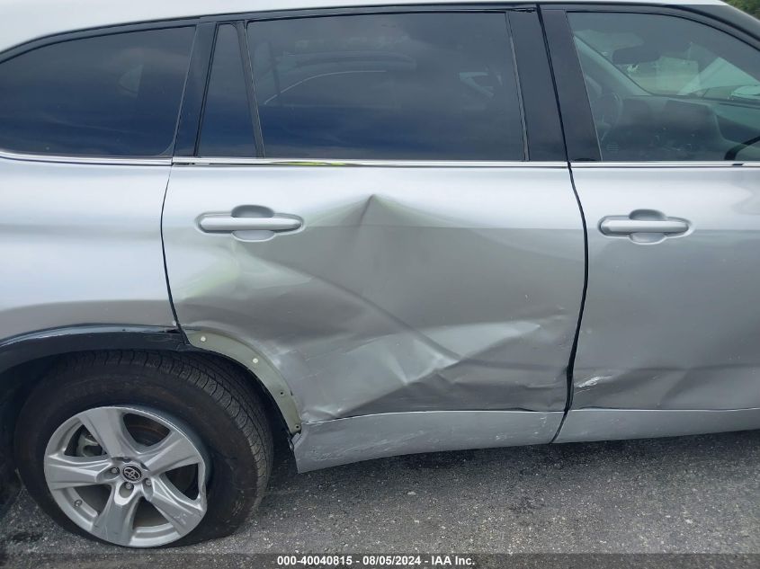 2020 Toyota Highlander Le VIN: 5TDBZRBH7LS039661 Lot: 40040815