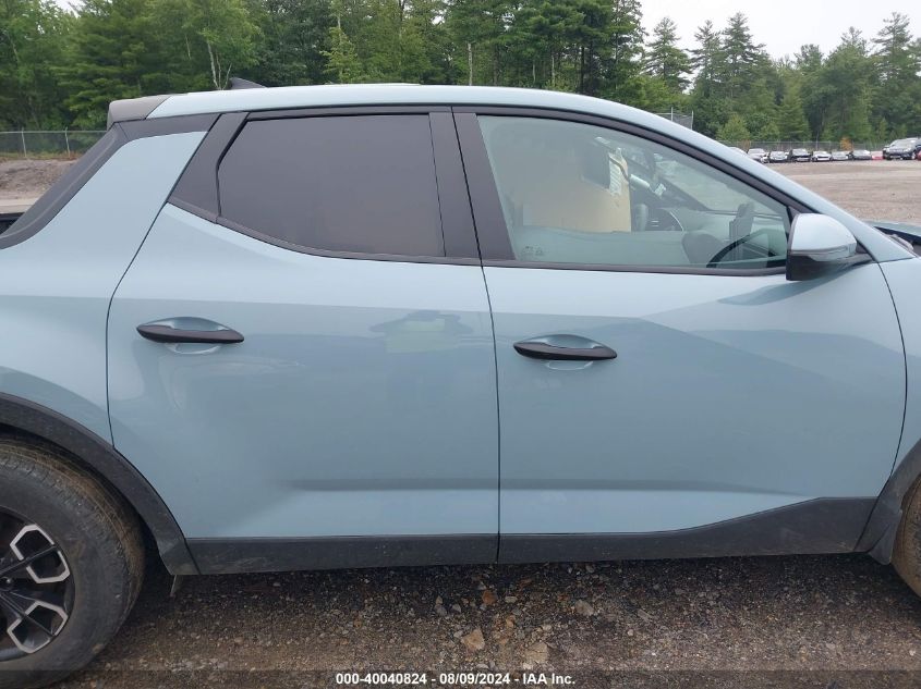 2022 Hyundai Santa Cruz Sel VIN: 5NTJBDAE3NH027916 Lot: 40040824