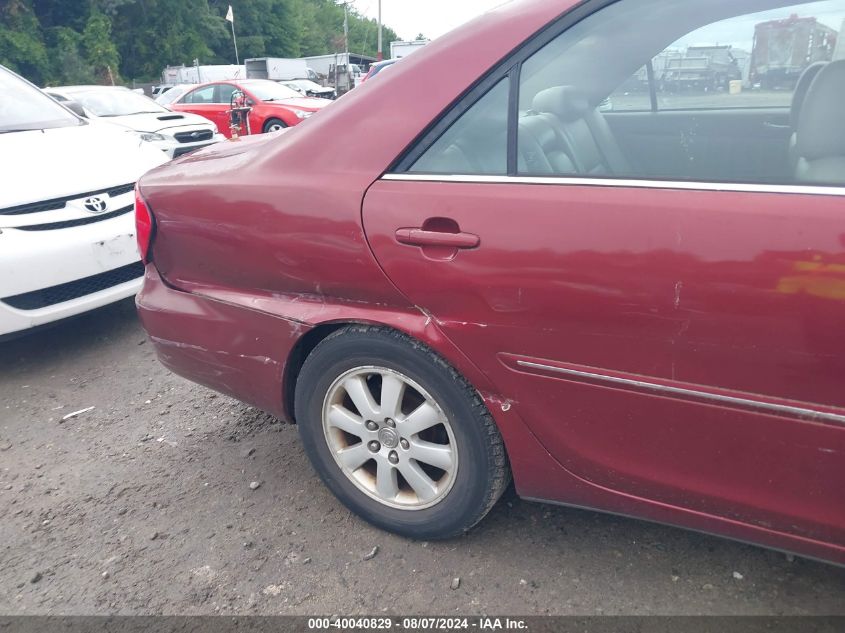 2004 Toyota Camry Xle V6 VIN: 4T1BF30K24U071401 Lot: 40040829