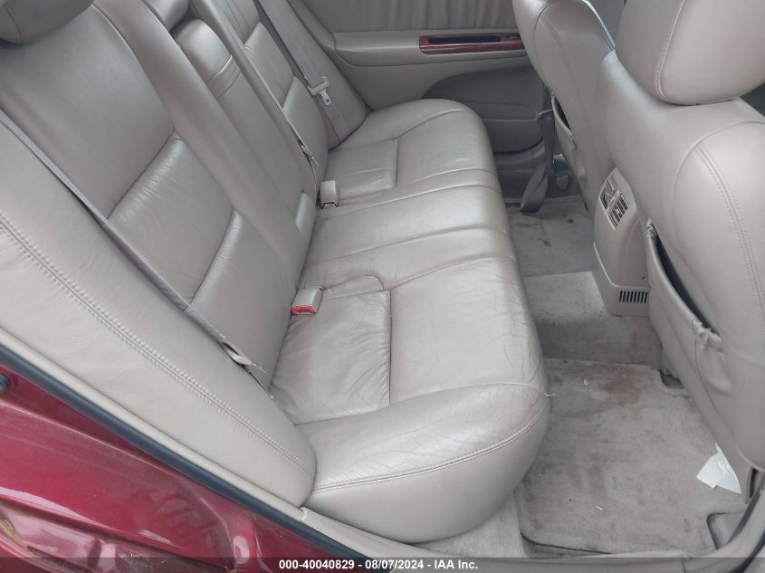 2004 Toyota Camry Xle V6 VIN: 4T1BF30K24U071401 Lot: 40040829