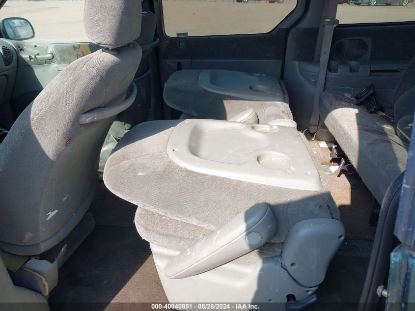 1999 Dodge Grand Caravan Se VIN: 2B4GP44G4XR279264 Lot: 40040851