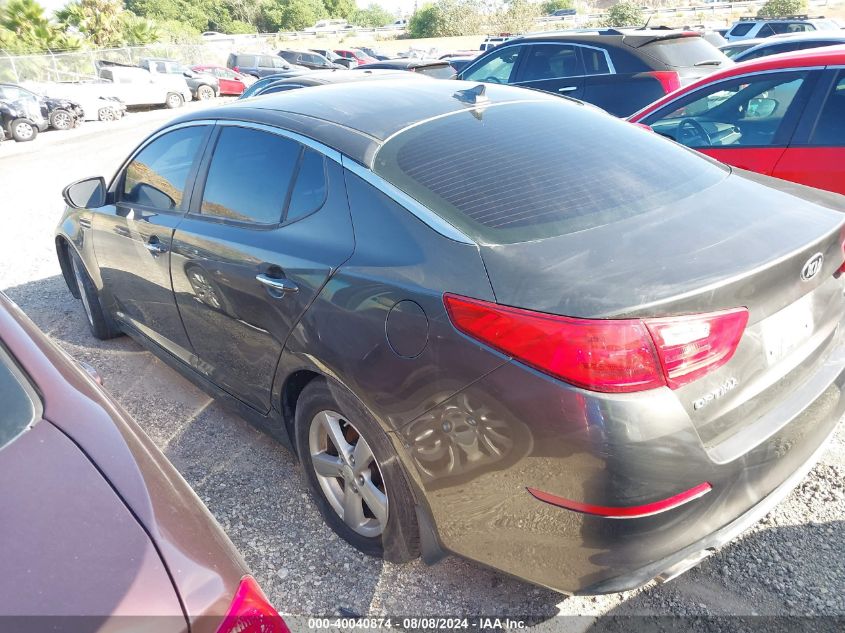 2015 Kia Optima Lx VIN: 5XXGM4A70FG377781 Lot: 40040874