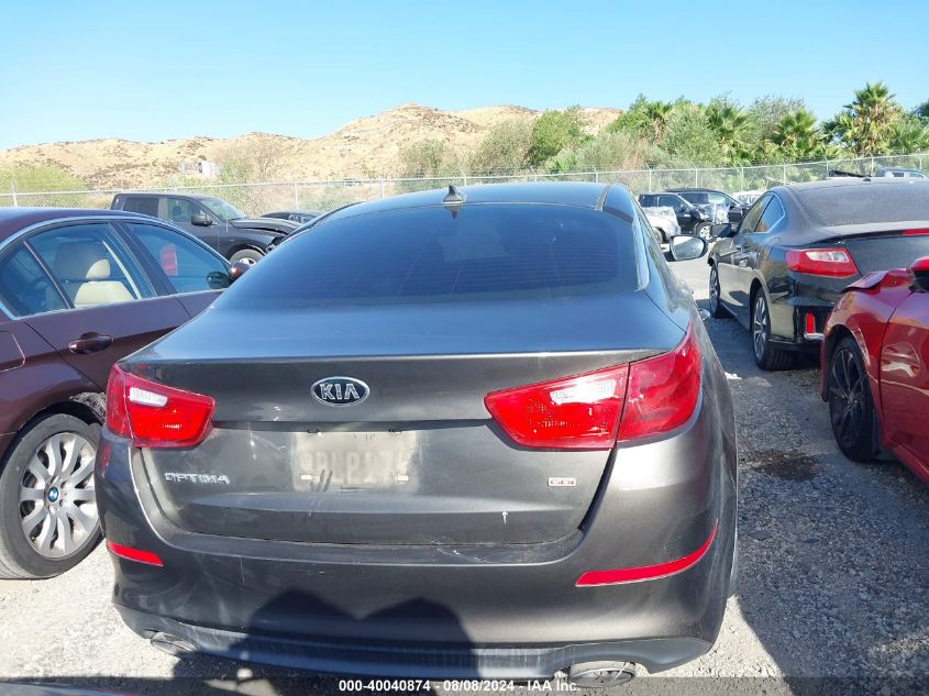 2015 Kia Optima Lx VIN: 5XXGM4A70FG377781 Lot: 40040874