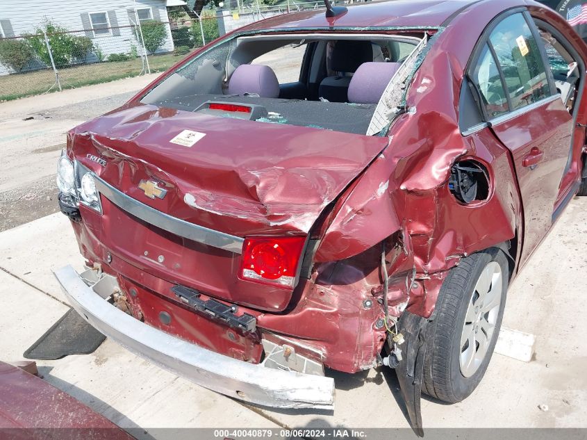 2012 Chevrolet Cruze Ls VIN: 1G1PC5SH6C7390922 Lot: 40040879