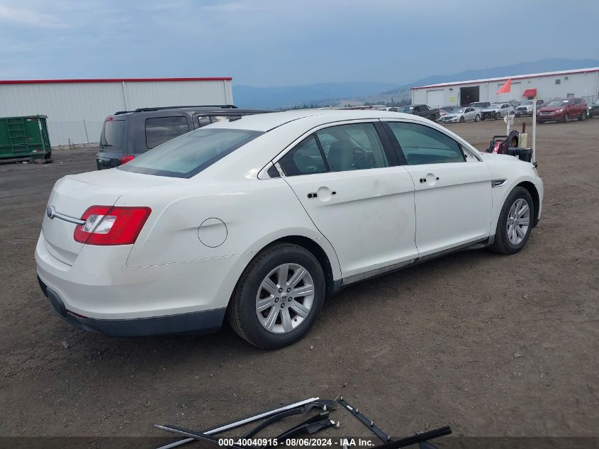 2011 Ford Taurus Se VIN: 1FAHP2DW9BG115978 Lot: 40040915