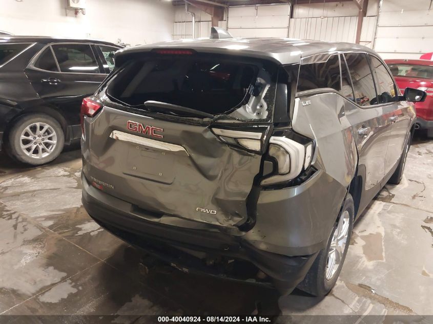 2020 GMC Terrain Awd Sle VIN: 3GKALTEV5LL235247 Lot: 40040924