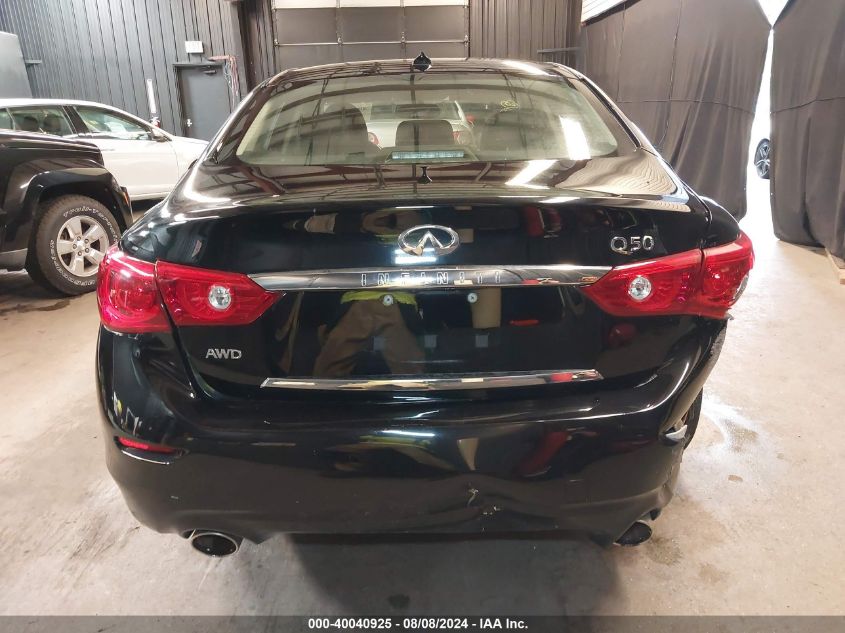 2015 Infiniti Q50 Premium VIN: JN1BV7AR7FM409598 Lot: 40040925