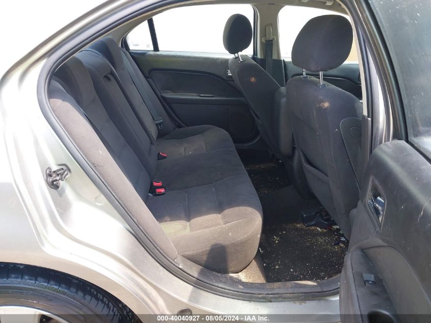 2008 Ford Fusion Se VIN: 3FAHP07Z08R269958 Lot: 40040927