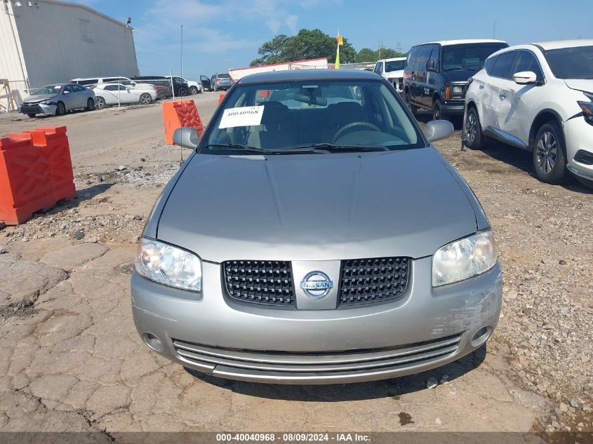 2006 Nissan Sentra 1.8S VIN: 3N1CB51D46L610035 Lot: 40040968