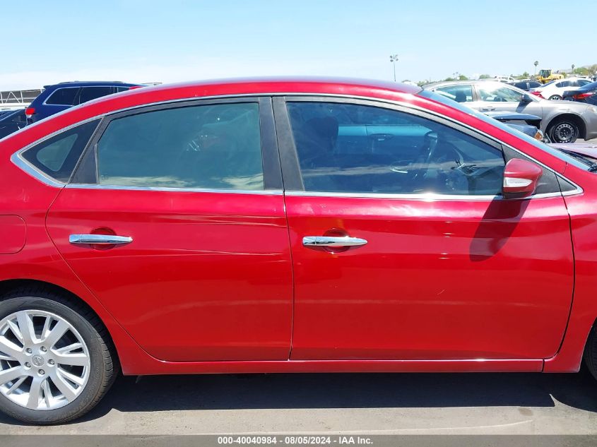 2013 Nissan Sentra Sl VIN: 3N1AB7AP2DL678845 Lot: 40040984