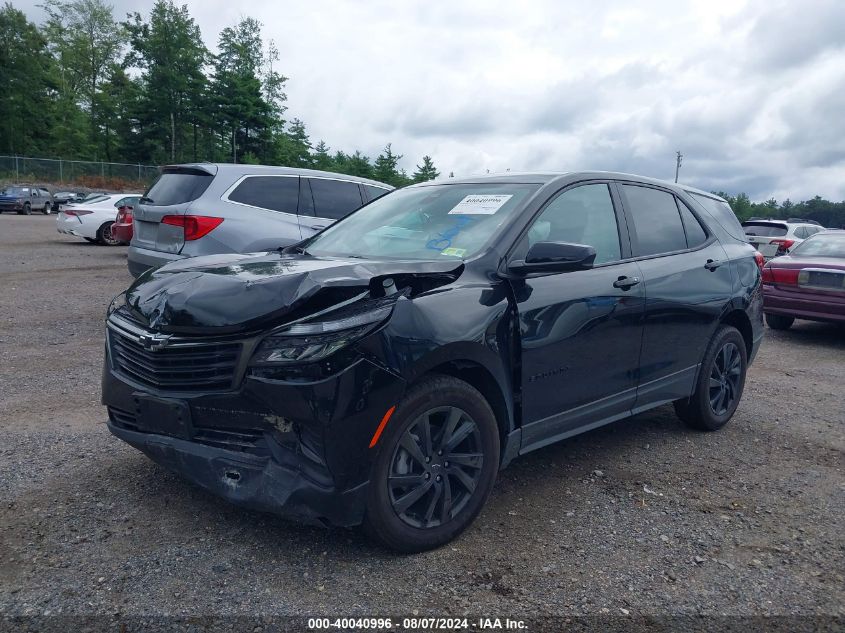 2023 Chevrolet Equinox Awd Ls VIN: 3GNAXSEG0PL202276 Lot: 40040996