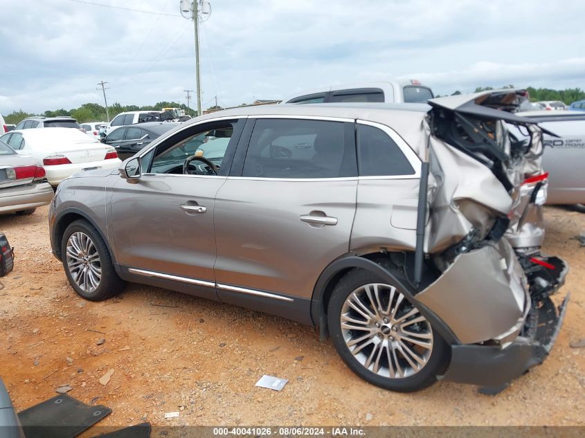 2018 Lincoln Mkx Reserve VIN: 2LMPJ6LRXJBL40510 Lot: 40041026