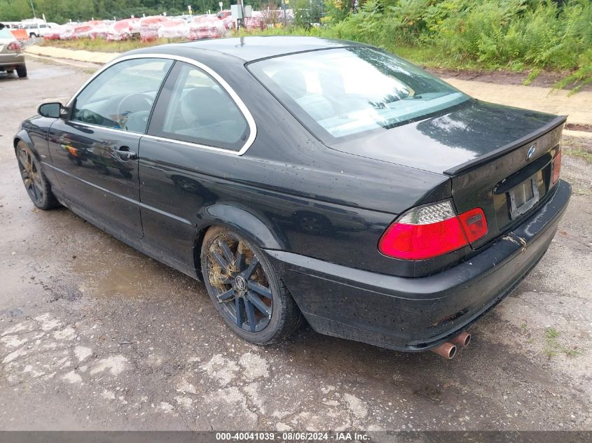 WBABN53441JU22769 | 2001 BMW 330CI