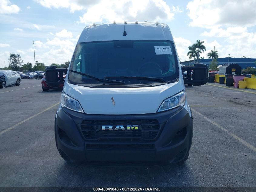 2023 Ram Promaster 2500 2500 High VIN: 3C6LRVDGXPE567834 Lot: 40041048