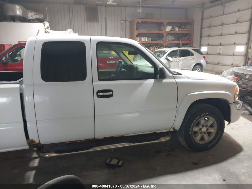 2006 GMC Sierra 1500 K1500 VIN: 1GTEK19Z06E187470 Lot: 40041070