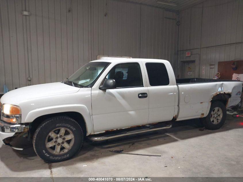 2006 GMC Sierra 1500 K1500 VIN: 1GTEK19Z06E187470 Lot: 40041070