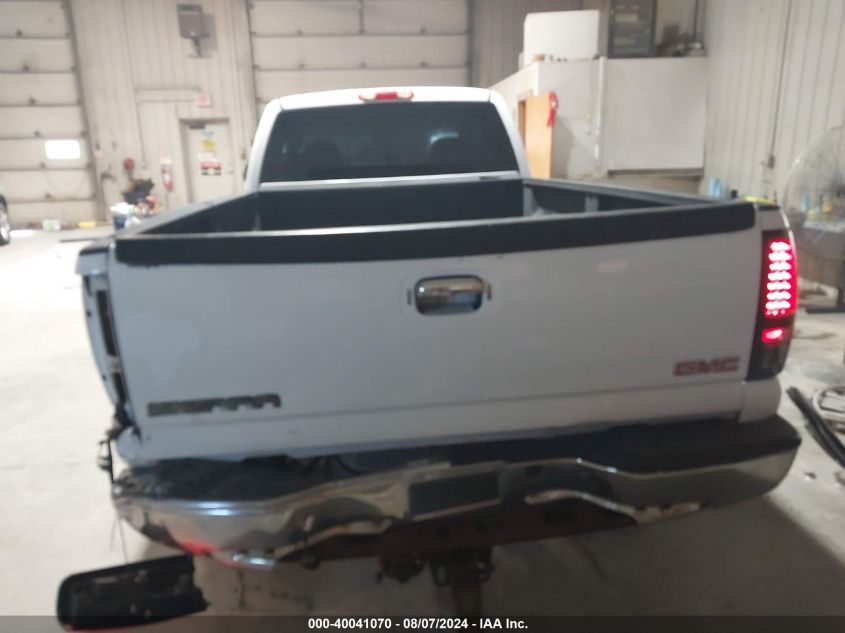 2006 GMC Sierra 1500 K1500 VIN: 1GTEK19Z06E187470 Lot: 40041070