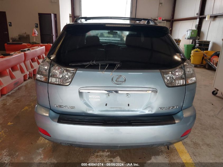 2008 Lexus Rx 350 VIN: 2T2HK31U78C062721 Lot: 40041074