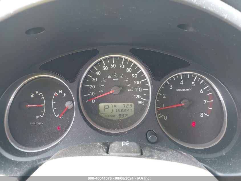 2006 Subaru Forester 2.5X VIN: JF1SG63636H755747 Lot: 40041076