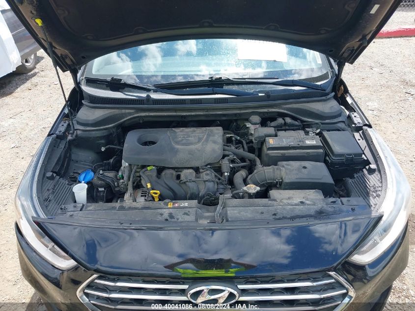 VIN 3KPC24A34KE047131 2019 HYUNDAI ACCENT SE