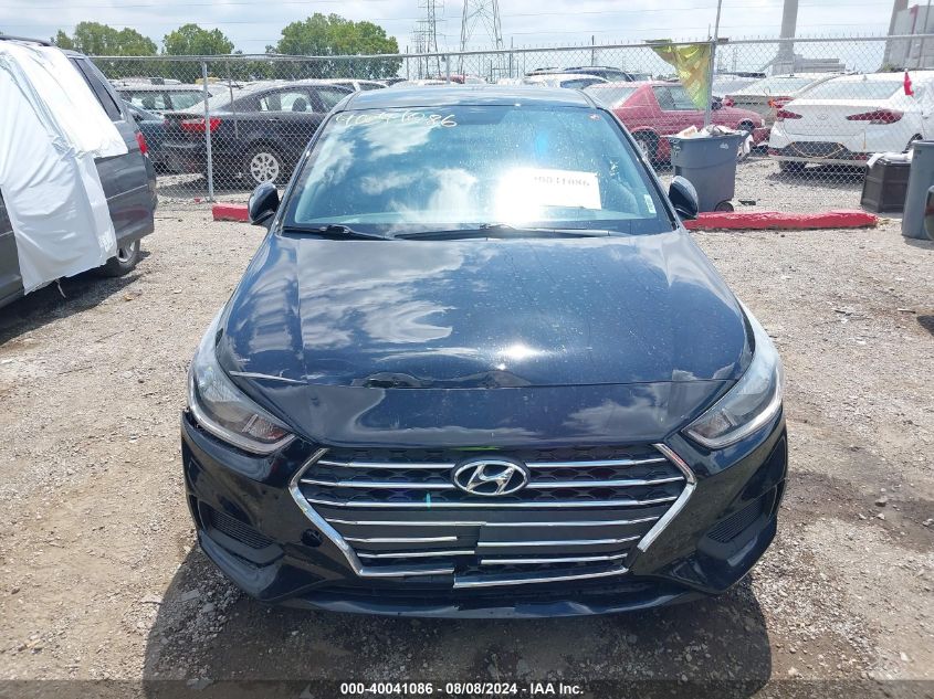 VIN 3KPC24A34KE047131 2019 HYUNDAI ACCENT SE