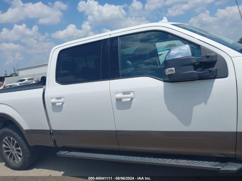 1FTFW1E57JKC83280 2018 Ford F-150 Xlt