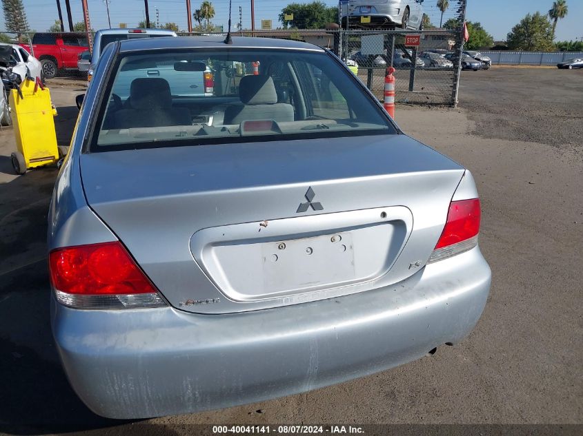 2004 Mitsubishi Lancer Es VIN: JA3AJ26E64U030939 Lot: 40041141