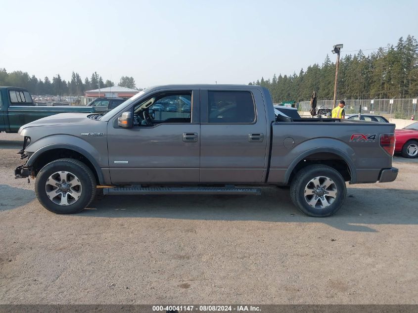 2013 FORD F-150 VIN: 1FTFW1ET1DKF53672