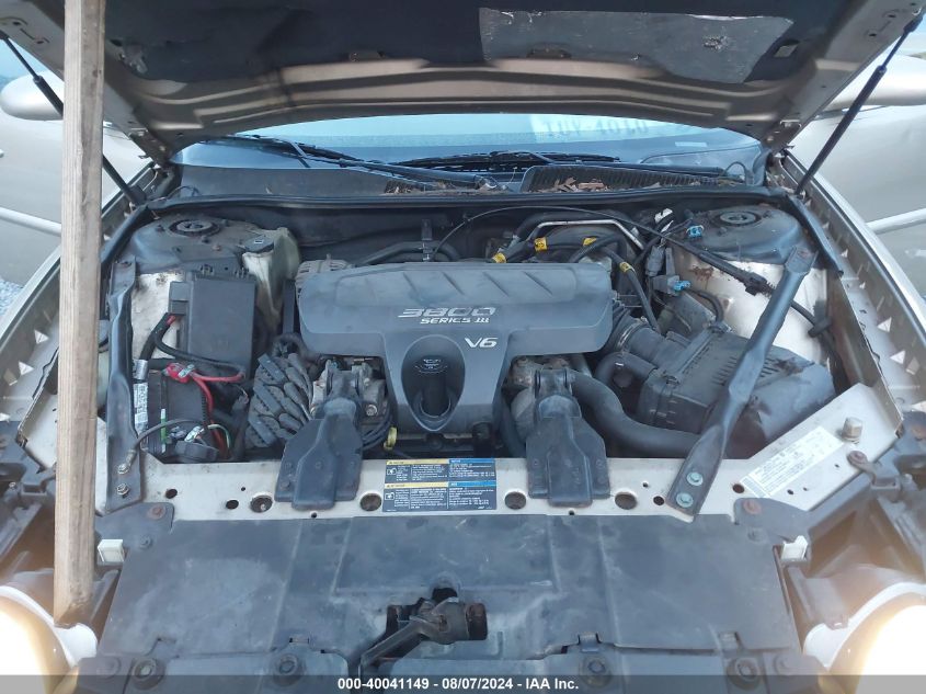 2005 Buick Lacrosse Cxl VIN: 2G4WD532251221289 Lot: 40041149