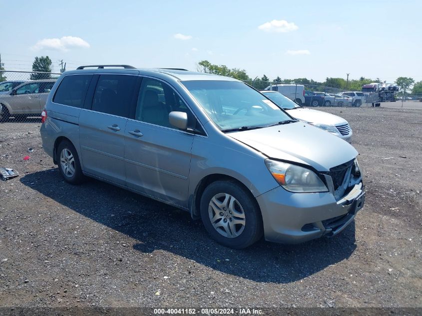 2007 Honda Odyssey Ex-L VIN: 5FNRL38687B103493 Lot: 40041152