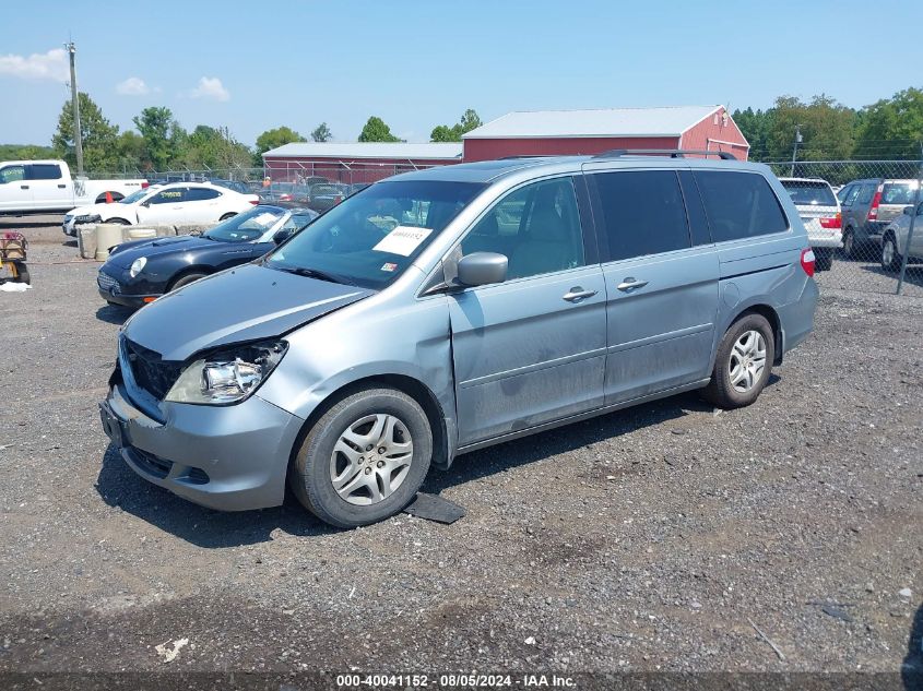 2007 Honda Odyssey Ex-L VIN: 5FNRL38687B103493 Lot: 40041152