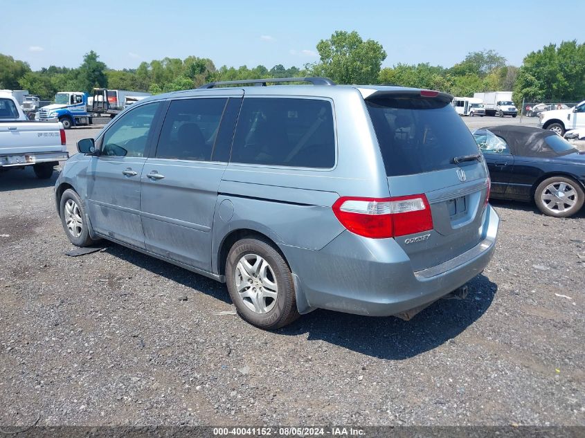 2007 Honda Odyssey Ex-L VIN: 5FNRL38687B103493 Lot: 40041152