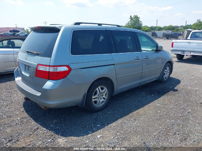 2007 Honda Odyssey Ex-L VIN: 5FNRL38687B103493 Lot: 40041152