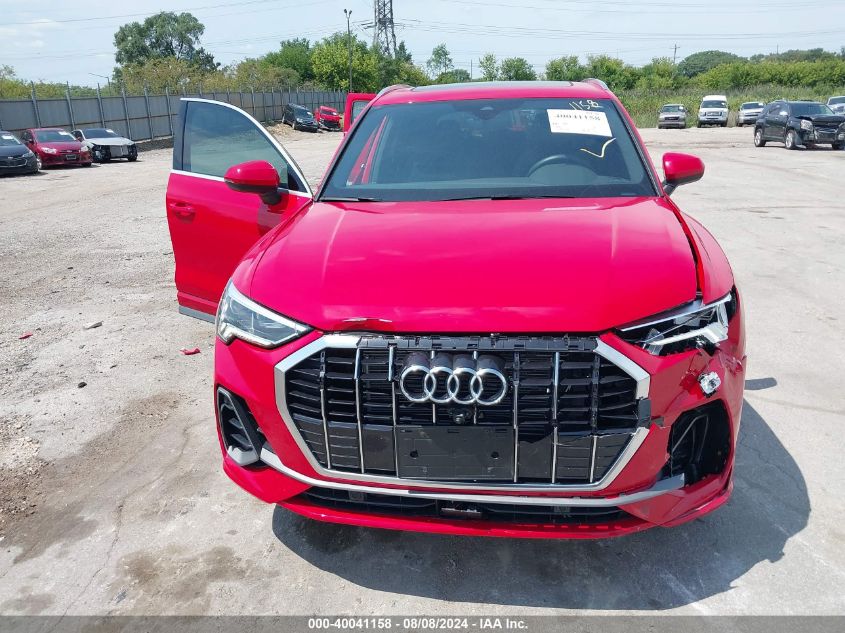 2022 Audi Q3 Premium Plus 45 Tfsi S Line Quattro Tiptronic VIN: WA1EECF30N1149580 Lot: 40041158